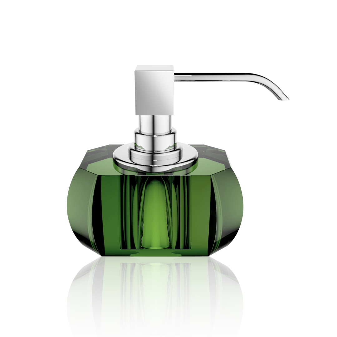 Дозатор для жидкого мыла  Decor Walther, KRISTALL, английский зеленый